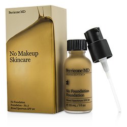 Perricone MD Base No Foundation SPF 30 - NO. 2 Light to Medium 30ml/1oz.