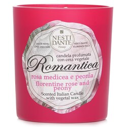 Nesti Dante Ароматизована Італійська Свічка - Romantica Florentine Rose & Peony 160g/5.64oz
