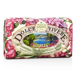 Nesti Dante صابون طبيعي رقيق Dolce Vivere - Cicillia - Bouganville، أملاح البحر وشجر البابيروس 250g/8.8oz
