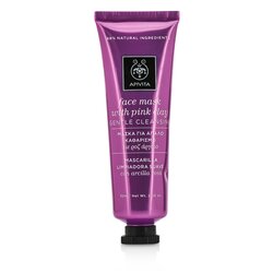 Apivita Face Mask with Pink Clay - Gentle Cleansing 50ml/2oz