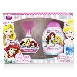 Air Val International مجموعة Princess: ماء تواليت سبراي 100مل/3.4 أوقية + جل للدش والشامبو 300مل/10.2 أوقية 2pcs