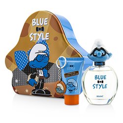 The Smurfs Brainy Coffret: Eau De Toilette Spray 100ml/3.4oz + Shower Gel 75ml/2.5oz + Key Chain 3pcs