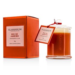 玻璃屋 里約熱內盧 頂級氛蠟燭Triple Scented Candle - Rio De Janeiro(百香果與青檸) 60g