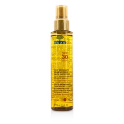 נוקס Nuxe Sun שמן שיזוף הגנה גבוהה לפנים ולגוף SPF 30 150ml/5oz