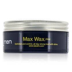 Label M Men's Max Wax (Definition and Control, All Day Strong Hold with Shine) 50ml/1.7oz