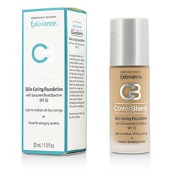 Exuviance CoverBlend Skin Caring Foundation SPF20 - # Honey Sand 30ml/1oz