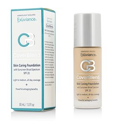 愛思妍 修飾護膚粉底液 SPF20 CoverBlend Skin Caring Foundation SPF20 - # True Beige 30ml/1oz