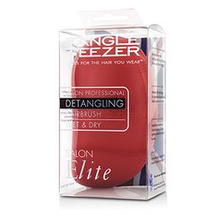Tangle Teezer Salon Elite Professional Detangling Hair Brush - # Winter Berry (For Wet & Dry Hair) 1pc