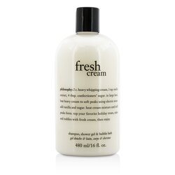 Philosophy Fresh Cream sampon, fürdő- és tusolózselé 480ml/16oz