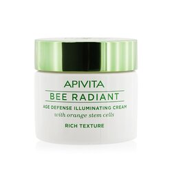 Apivita Bee Radiant Age Defense Illuminating Cream - Rich Texture 50ml/1.76oz