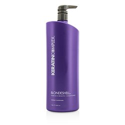Keratin Complex Blondeshell Conditioner (Debrass & Brighten Formula) 1000ml/33.8oz