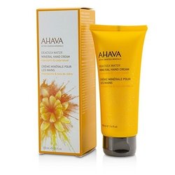 Ahava كريم معدني لليدين Deadsea Water - بالمندرين وخشب الأرز 100ml/3.4oz