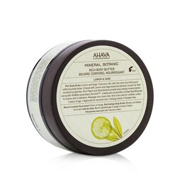 Ahava زبدة الجسم الكثيفة Mineral Botanic - بالليمون والميرمية 235g/8oz