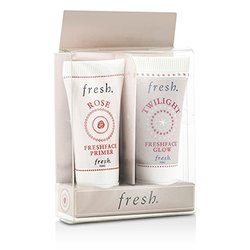 Fresh Prime & Glow: 1x Rose Freshface Primer, 1x Twilight Freshface Glow 2x5ml/0.17oz