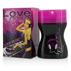 Parfums Love Love Love Music Eau De Toilette Spray 100ml/3.4oz