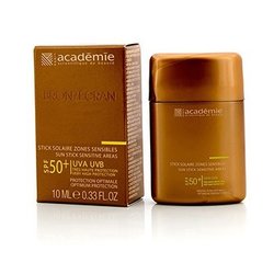 אקדמי Bronzecran Sun Stick Sensitive Areas SPF 50+ - For Sensitive & Highly Exposed Areas 10ml/0.33oz