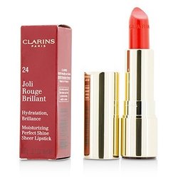 Clarins Joli Rouge Brillant (Moisturizing Perfect Shine Sheer Lipstick) - # 24 Watermelon 3.5g/0.1oz