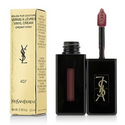 Yves Saint Laurent Rouge Pur Couture Vernis A Levres Vinyl Cream Creamy Stain - # 407 Carmin Session 5.5ml/0.18oz