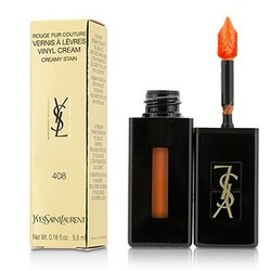 Yves Saint Laurent Rouge Pur Couture Vernis A Levres Vinyl Cream Creamy Stain - # 408 Corail Neo-Pop 5.5ml/0.18oz