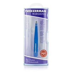 Tweezerman Pinzas Profesionales Inclinadas - Bahama Blue
