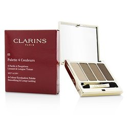 Clarins 4 Colour Eyeshadow Palette (Smoothing & Long Lasting) - #03 Brown 6.9g/0.2oz