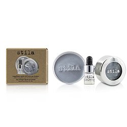 Stila Magnificent Metals Foil Finish Eye Shadow With Mini Stay All Day Liquid Eye Primer - Titanium 2pcs