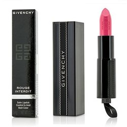 Givenchy Rouge Interdit Satin Lipstick - # 21 Rose Neon 3.4g/0.12oz