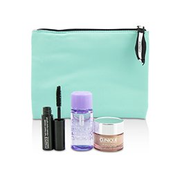 Clinique Clinique Set: All About Eye 15ml + Mascara 3.5ml + Eye Makeup Remover 30ml 482816 3pcs