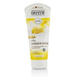 Lavera Organic Almond Milk & Honey Silky Shower Cream - Normal to Dry Skin 200ml/6.6oz
