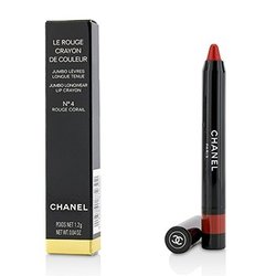 שאנל Le Rouge Crayon De Couleur Jumbo Longwear Lip Crayon קריון לשפתיים - # 4 Rouge Corail
