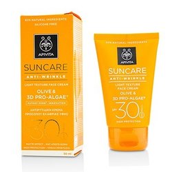 Apivita Suncare Anti-Wrinkle Light Texture Face Cream SPF 30 50ml/1.7oz