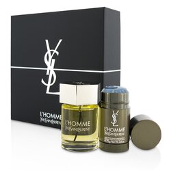 Yves Saint Laurent L'Homme Coffret: Eau De Toilette Spray 100ml/3.3oz + Deodorant Stick 75g/2.6oz 2pcs