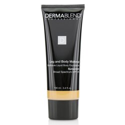 Dermablend Maquillaje Corporal Líquido Edificable de Piernas y Cuerpo Protector Espectro Amplio SPF 25 - #Medium Natural 40N 100ml/3.4oz