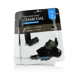3W Clinic رقاقة ماسك - فحم 10pcs