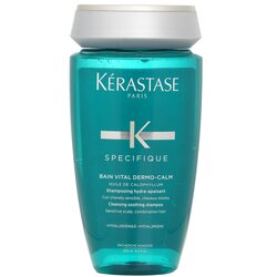 Kerastase Specifique Bain Vital Dermo-Calm Champú Limpiador Calmante (Cueros Cabelludos Sensibles, Cabello Mixto) 250ml/8.5oz