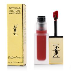 Yves Saint Laurent Tatouage Couture Matte Stain - # 10 Carmin Statement 6ml/0.2oz