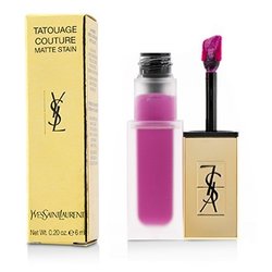Yves Saint Laurent Tatouage Couture Matte Stain - # 19 Fuchsia Intime 6ml/0.2oz