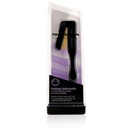 Tweezerman Folding Ilashcomb (Studio Collection) - Black -