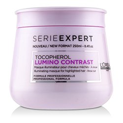 L'Oreal Professionnel Serie Expert - Lumino Contrast Illuminating Masque (For Highlighted Hair - Rinse Out) 250ml/8.4oz