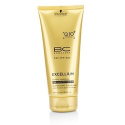 Schwarzkopf شامبو مروض للشعر BC Excellium Q10+ Omega 3 (للشعر الخشن الناضج) 200ml/6.8oz
