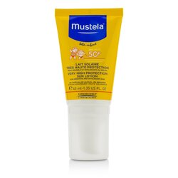 Mustela Very High Protection Sun Lotion SPF50+ - Sun Sensitive & Intolerant Skin 40ml/1.35oz