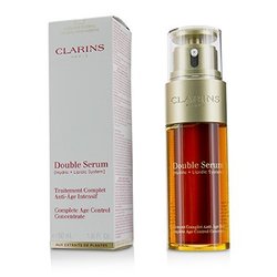 Clarins Double Serum (Hydric + Lipidic System) Complete Age Control Concentrate (Box Slightly Damaged) 50ml/1.6oz