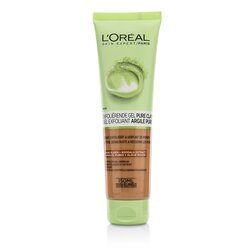 לוריאל Skin Expert Pure-Clay Cleanser - Exfoliate & Refine 150ml/5oz