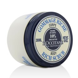 לאוקסיטן Shea Butter Rich Body Scrub 200ml/6.9oz