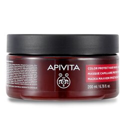 Apivita Color Protect Hair Mask with Sunflower & Honey (For Colored Hair) 200ml/6.75oz
