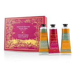 瑰珀翠 冬季護手三入組 (1x磨砂香料 Frosted Spicewood, 1x白荳蔻 White Cardamom, 1x紅漿果 & 冷杉 Red Berry & Fir) 3x25ml/0.86oz