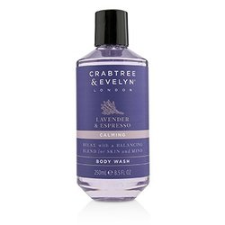 Crabtree & Evelyn Lavender & Espresso Calming Body Wash 250ml/8.5oz