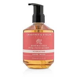Crabtree & Evelyn منظف مرطب لليدين بماء الورد والذرة الزهرية 250ml/8.5oz