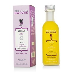 AlfaParf Olejek do włosów kręconych Precious Nature Today's Special Oil with Grape & Lavender (For Curly & Wavy Hair) 100ml/3.38oz