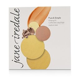 Jane Iredale Pure & Simple Makeup Kit - # Medium Dark